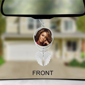 Memorial Angel Wings Car Charm